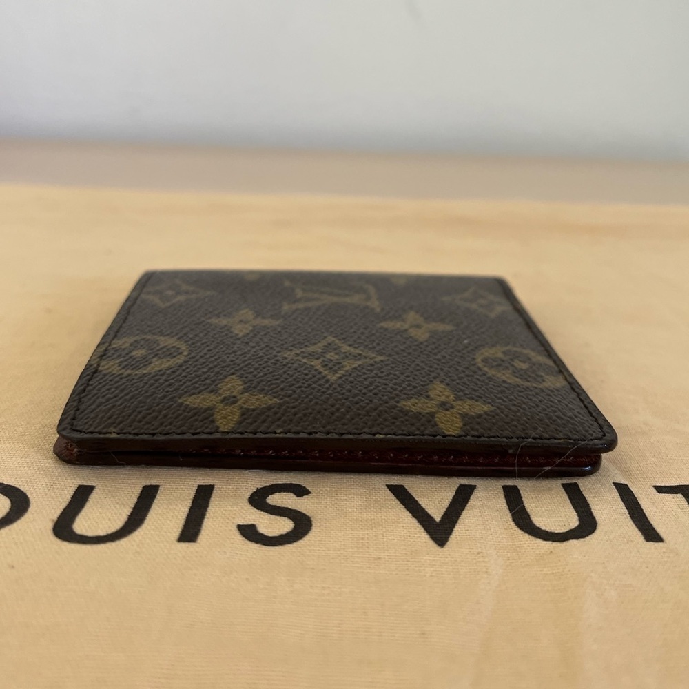 Rare Louis Vuitton Bifold Credit Card Wallet Monogram Vintage France 1987 - Picture 6 of 17